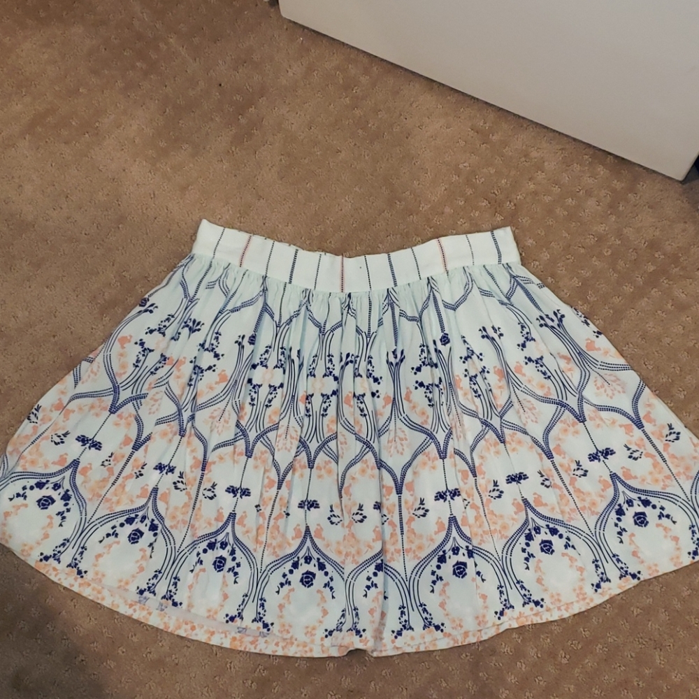 Women's Mint Flowy Skirt